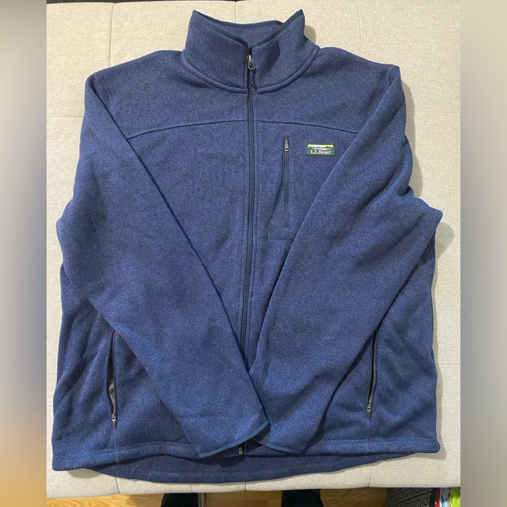 L.L.Bean Sweater Fleece Full-Zip Jacket